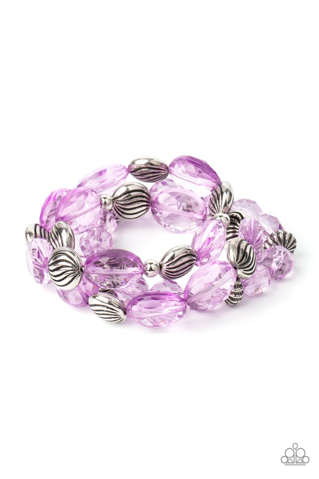 The "Crystal Charisma" Purple Bracelet