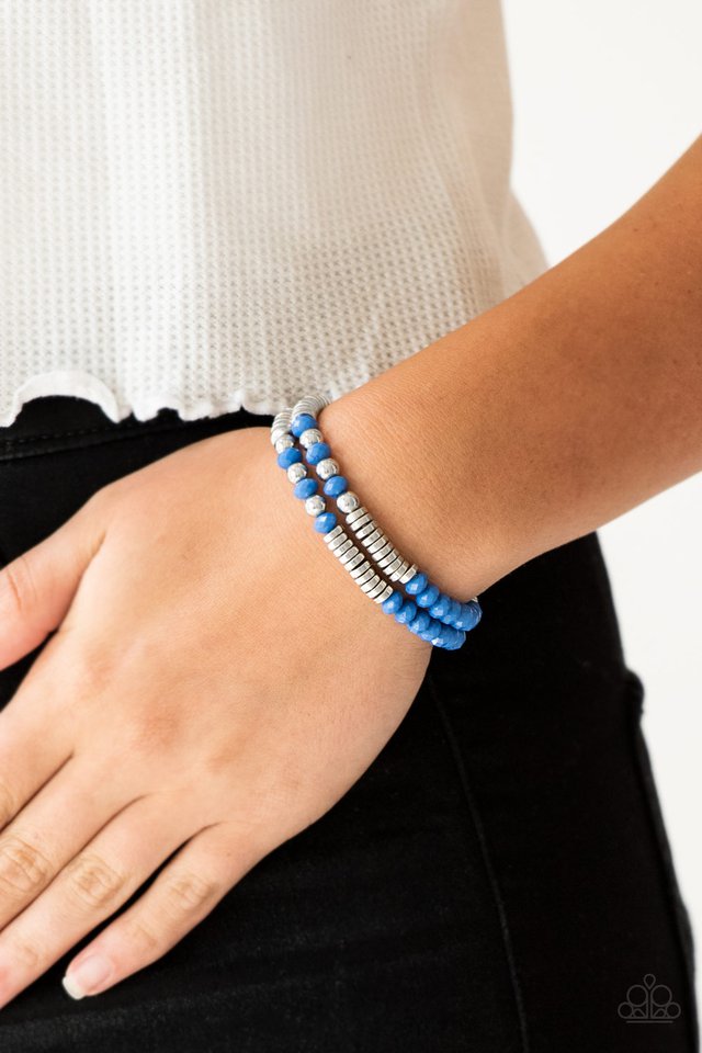 Downright Dressy - Blue  Bracelet