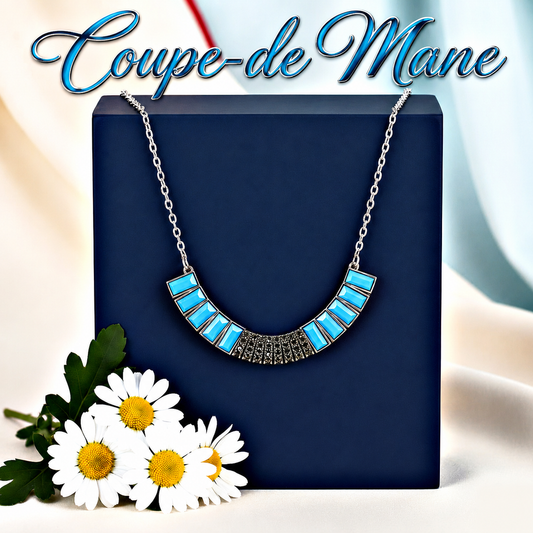 Coup de MANE - Blue  Necklace