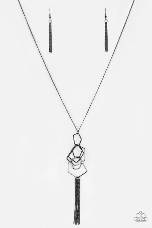 The Penthouse - Black/Gunmetal  Necklace