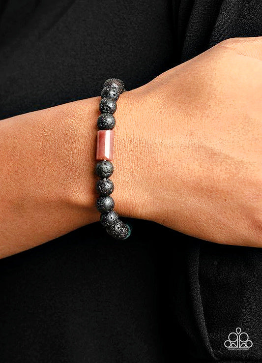 Earthy Energy - Green  ~ Paparazzi Urban Bracelet