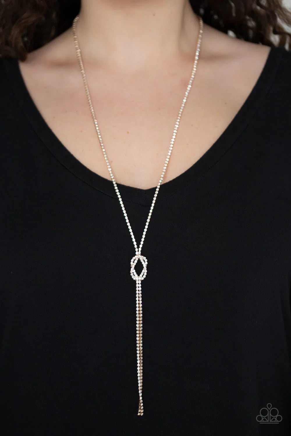 Knock Out Knock - Gold Necklace