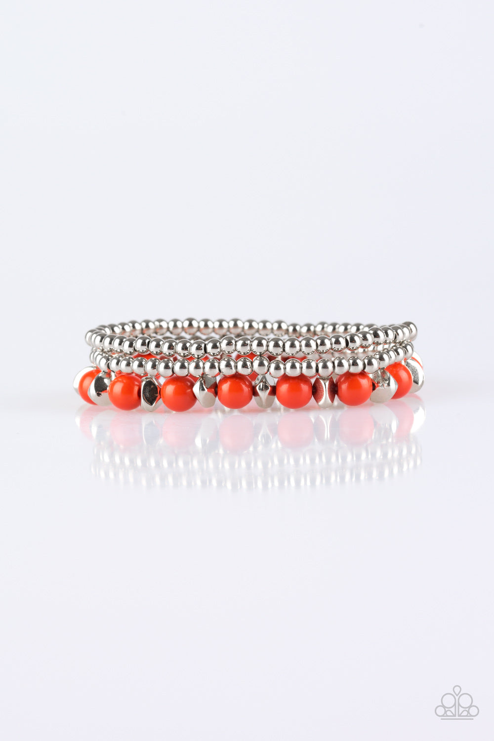 Epic Escape - Orange ~ Paparazzi Stretch  Bracelet