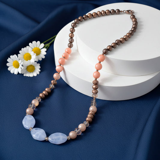 Extroverted Ease - Copper  ~ Paparazzi Necklace