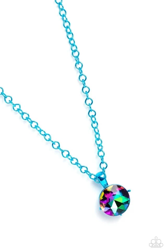 Las Vegas Dip - Blue Necklace