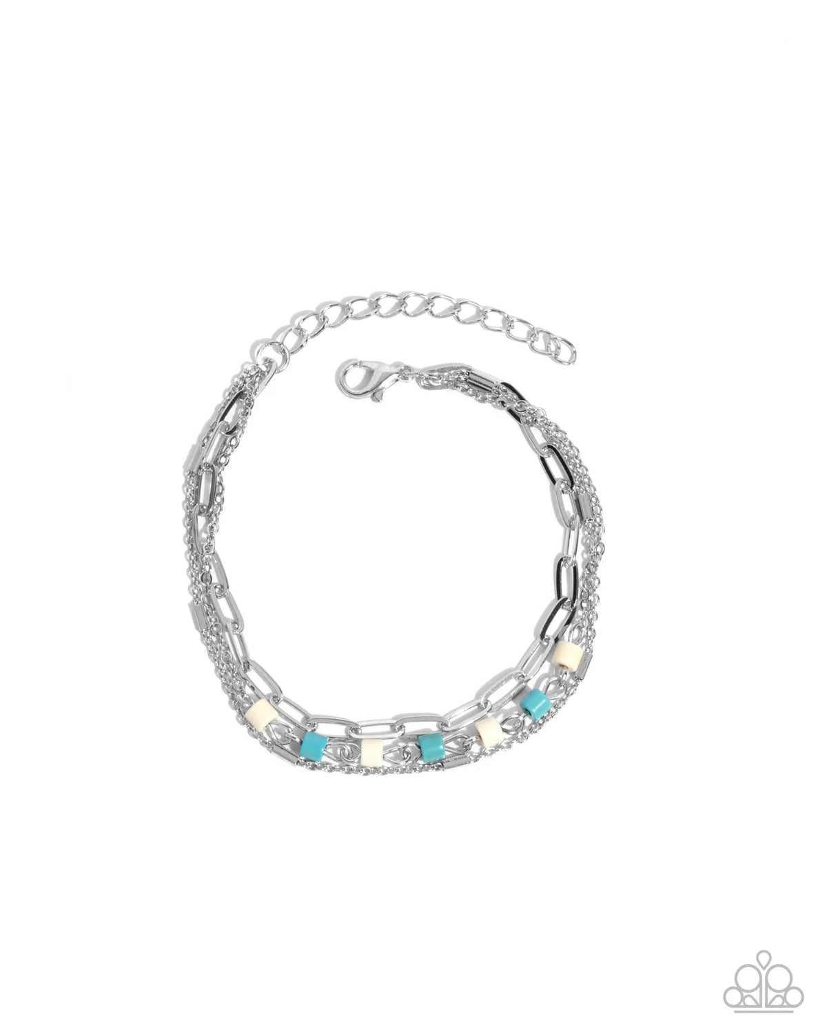 Blending In/ Badlands Blend - Blue  2 piece Jewelry Set