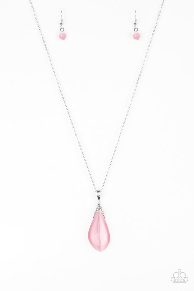 Friends In GLOW Places - Pink  ~  Paparazzi long/Opera (28-34") Necklace