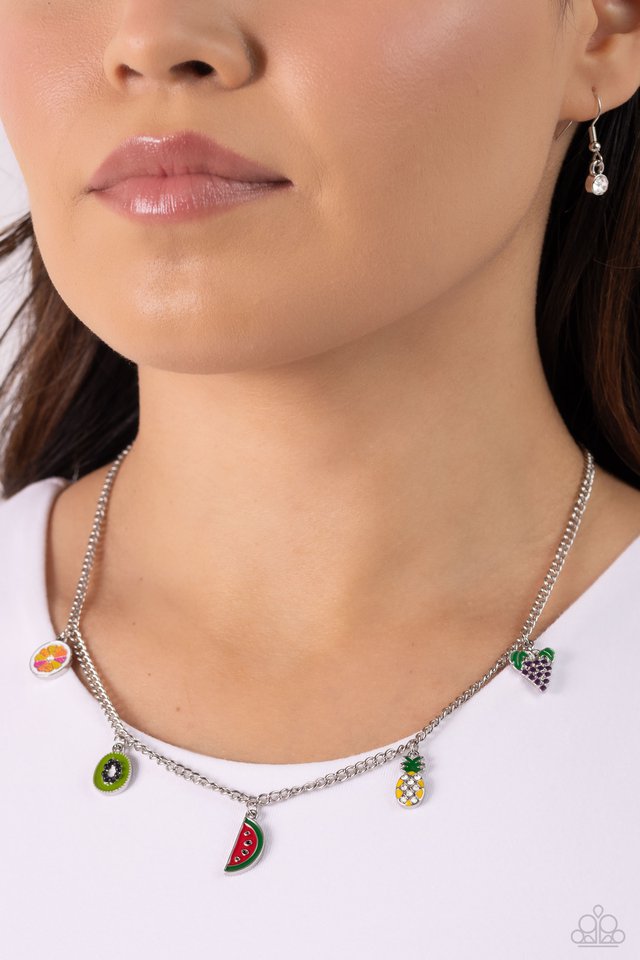Fruity Flair - Multi ~ Paparazzi Necklace