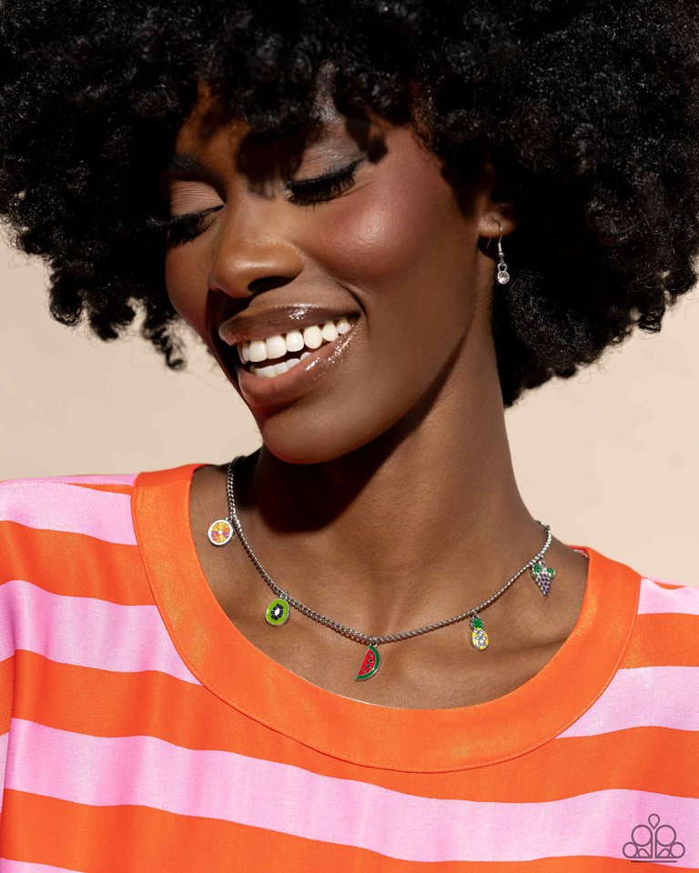 Fruity Flair - Multi ~ Paparazzi Necklace