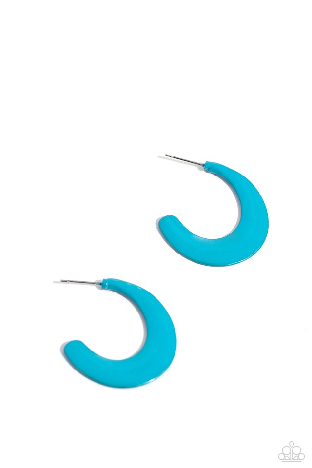Fun-Loving Feature - Blue Earrings