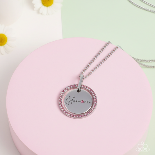 Glam-ma Glamorous - Pink  Necklace