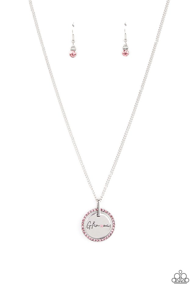Glam-ma Glamorous - Pink  Necklace