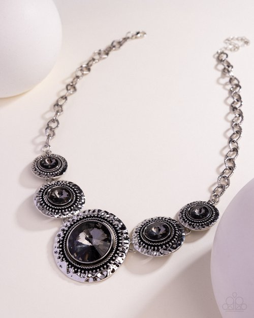 Global Glamour - Silver Necklace