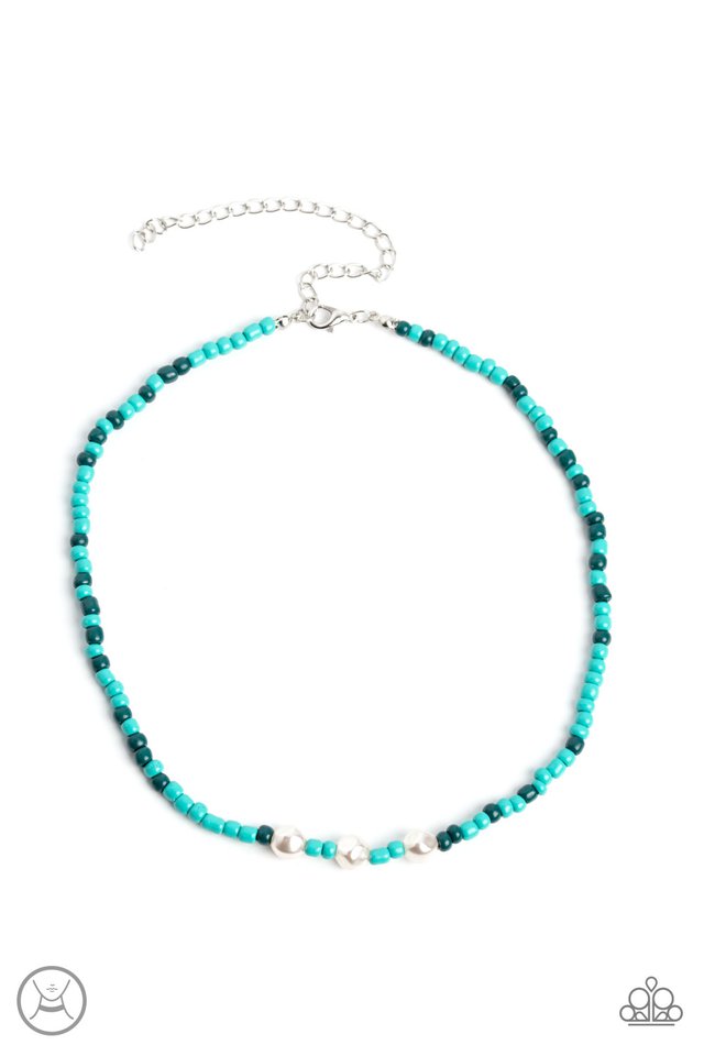 I Can SEED Clearly Now - Blue Necklace