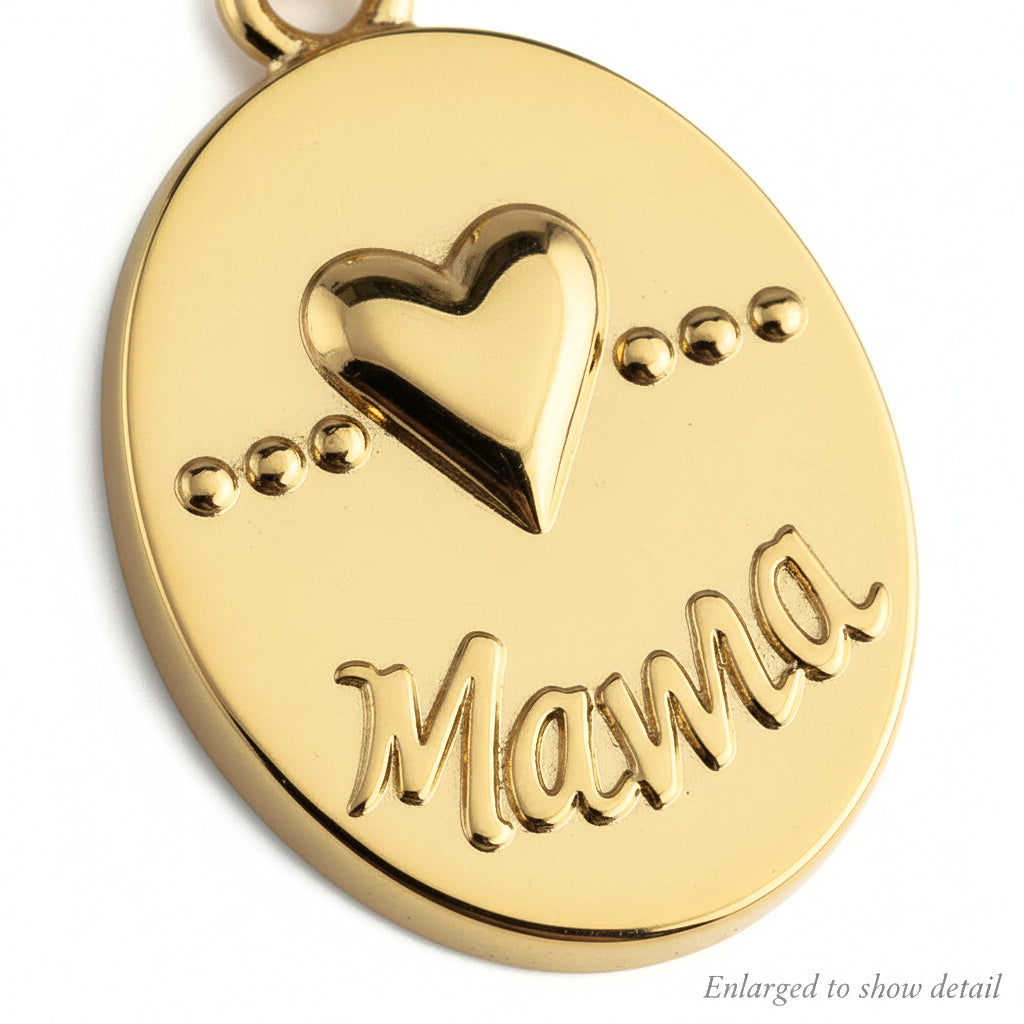 They Call Me Mama - Gold  Necklace