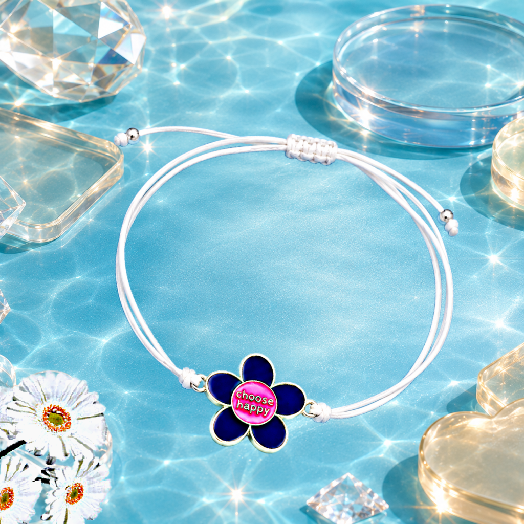 Choose Cheer - Blue  Bracelet