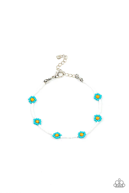 Camp Flower Power - Blue  Bracelet