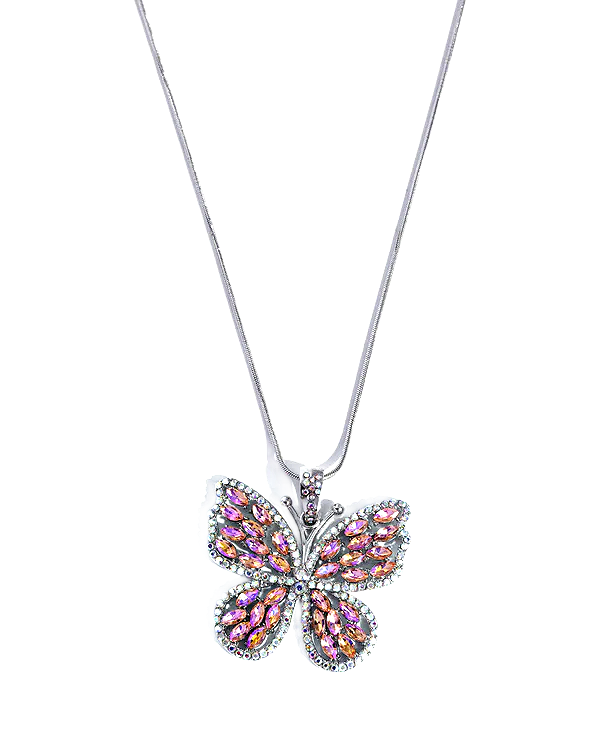 Fame and FLUTTER - Multi  Necklace