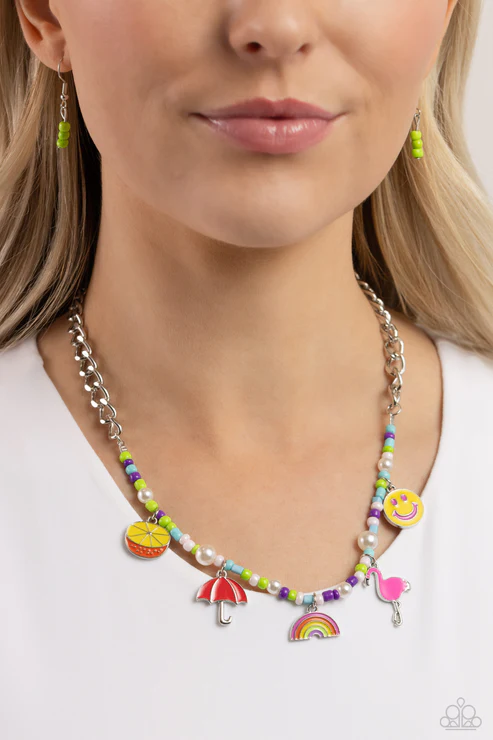 Summer Sentiment - Multi  Necklace