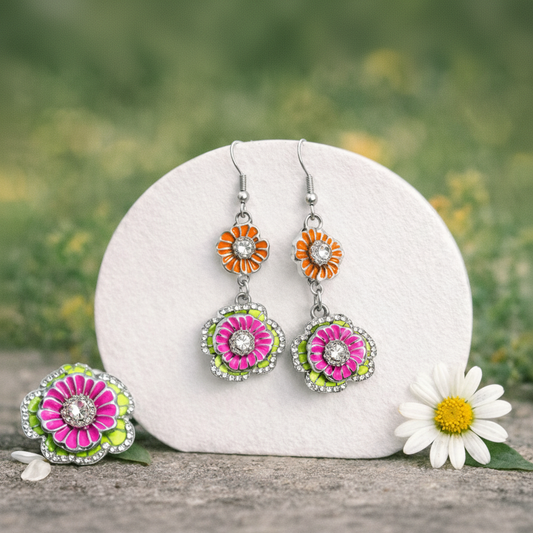 Intricate Impression - Multi  Earrings