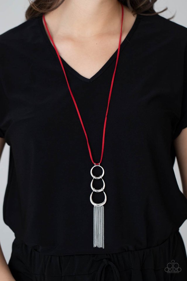 Industrial Conquest  - Red Necklace