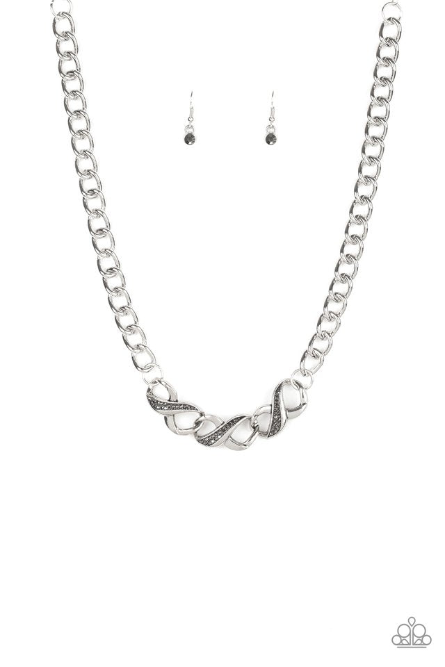 Infinite Impact  - Silver Necklace