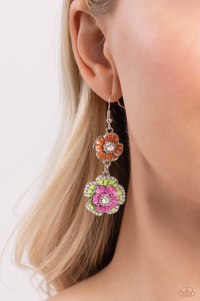 Intricate Impression - Multi  Earrings