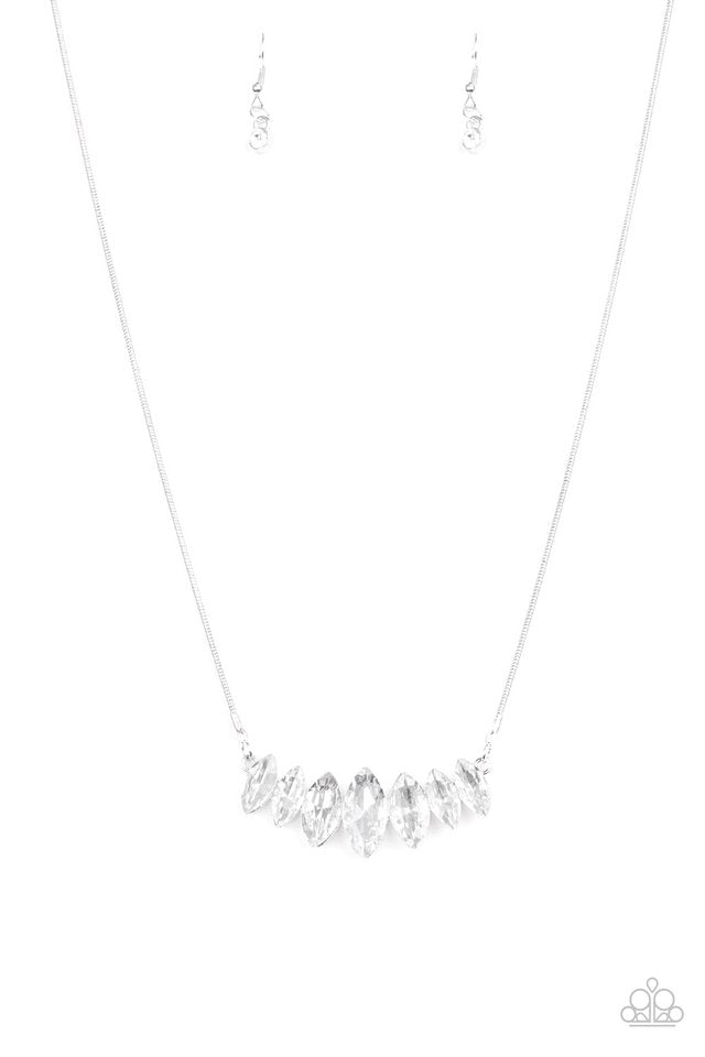 Leading Lady - White  Necklace