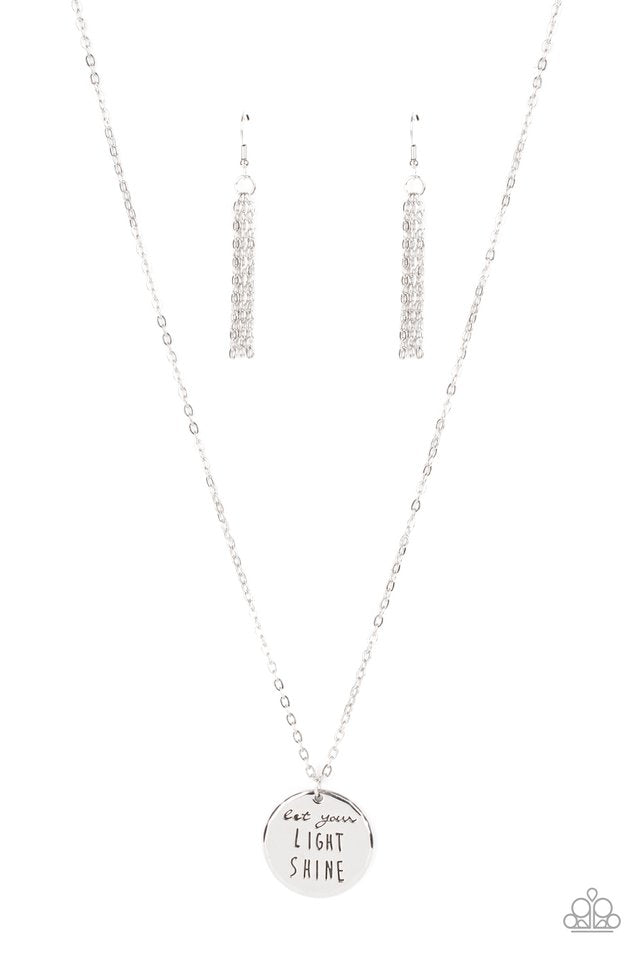 Light It Up — Silver Necklace