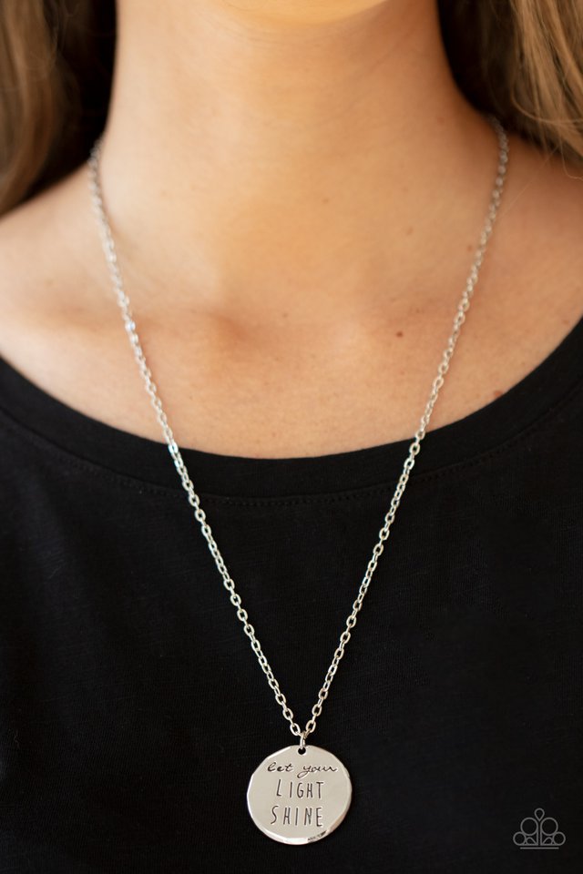 Light It Up — Silver Necklace