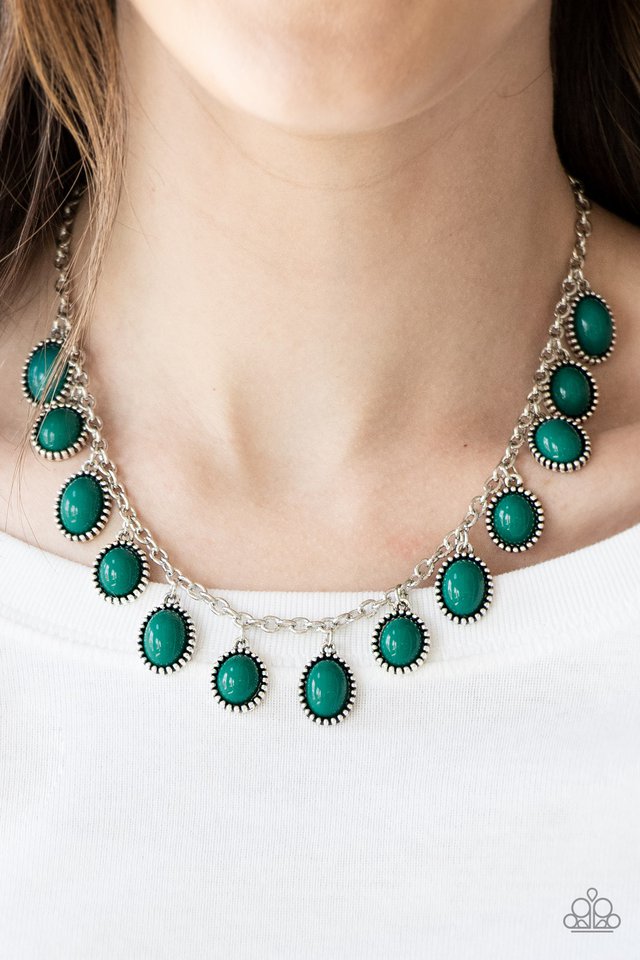 Make Some ROAM! - Green ~ Paparazzi Necklace