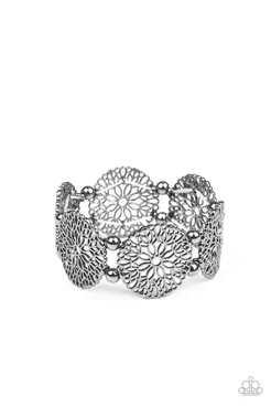 A Good MANDALA Is Hard To Find - Black/Gunmetal  Bracelet
