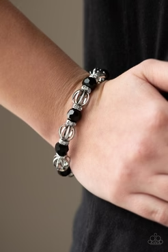 Metro Squad- Black Bracelet