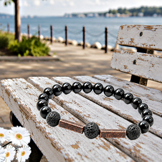 Metro Meditation - Copper Bracelet