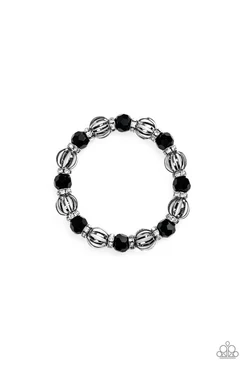 Metro Squad- Black Bracelet