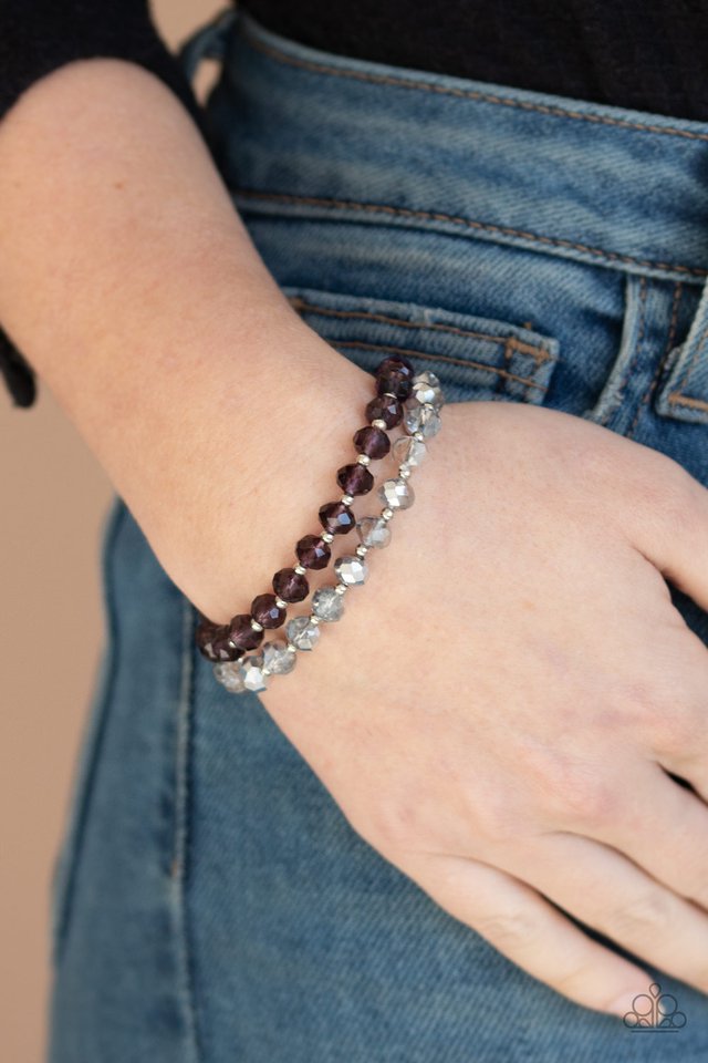 Millennial Grandeur - Purple  Bracelet