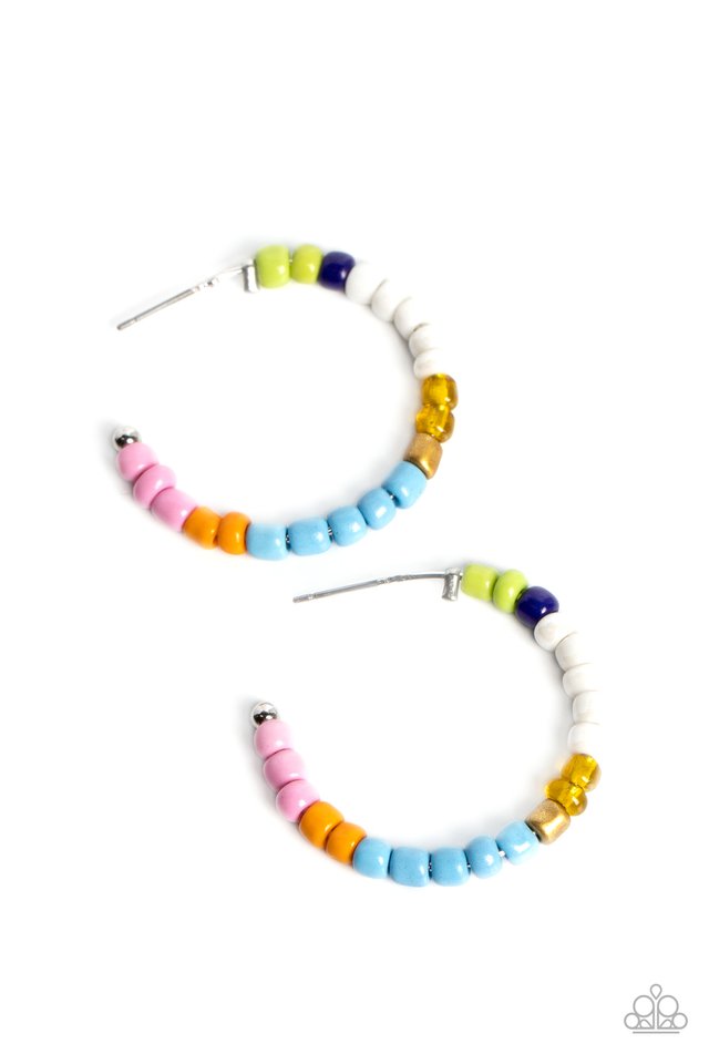 Multicolored Mambo  - Multi  Earrings