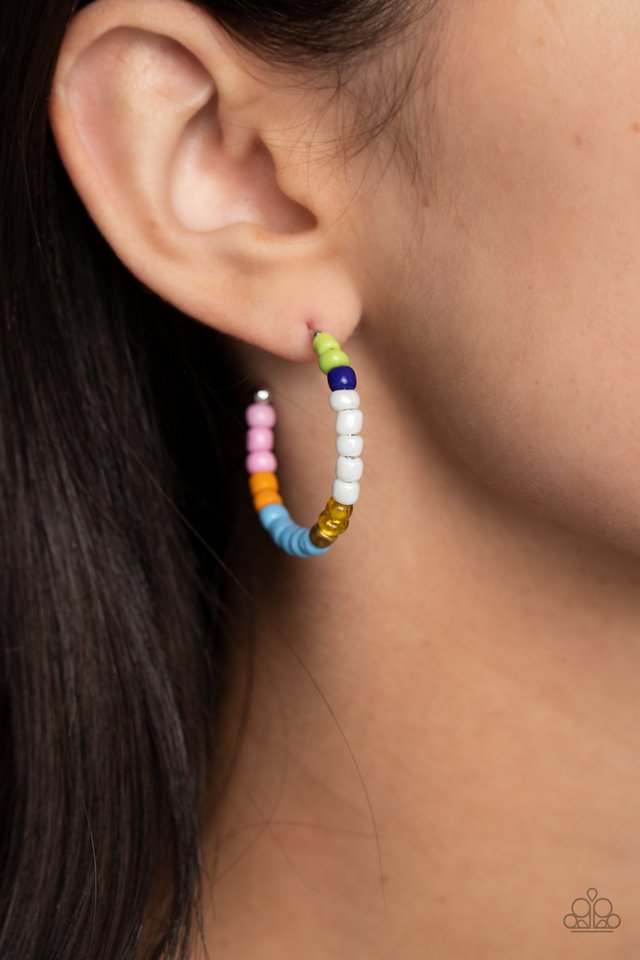 Multicolored Mambo  - Multi  Earrings