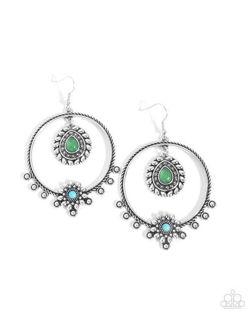 Neutral Nuance - Green  Earrings