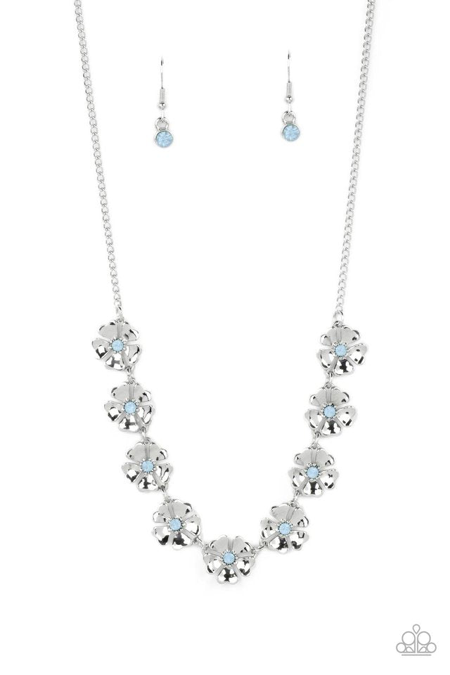 Petunia Palace - Blue  ~ Paparazzi Everyday / Princess (18") Necklace