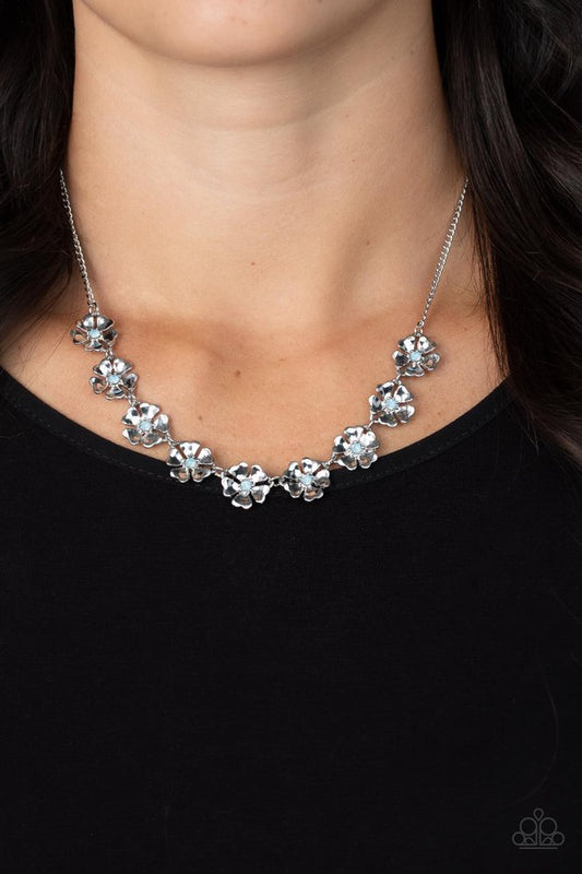 Petunia Palace - Blue  ~ Paparazzi Everyday / Princess (18") Necklace