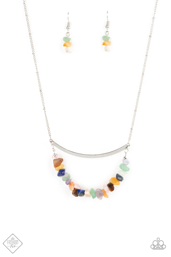 Pebble Prana Multi - Necklace
