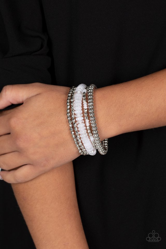 Pristine Pixie Dust - White Bracelet