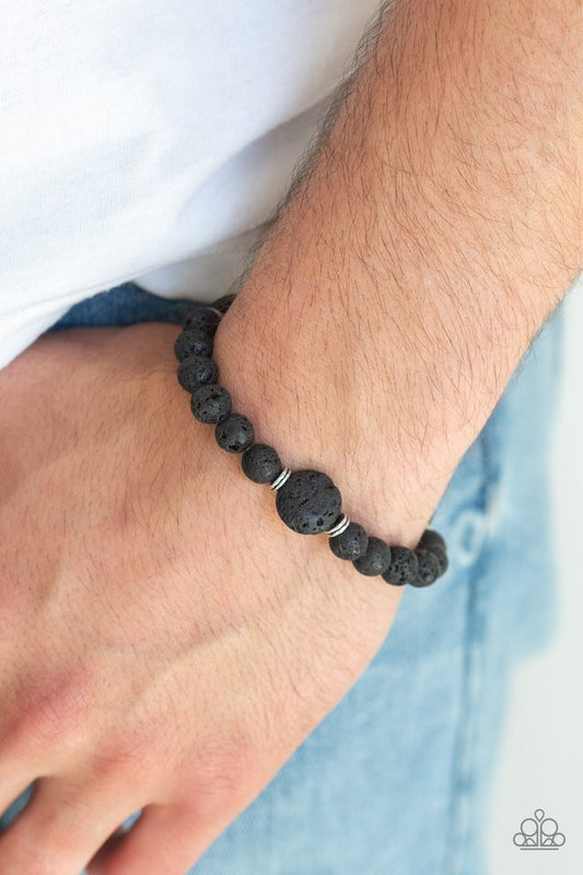 Providence - Black  ~ Paparazzi Urban Bracelet