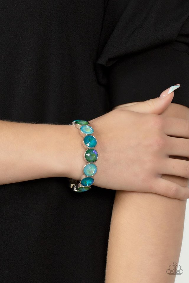 Radiant on Repeat - Blue  Bracelet