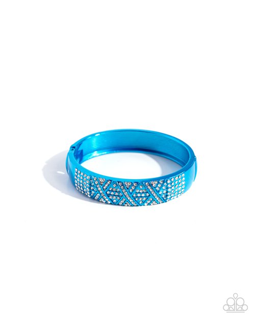 Refulgent Rebel - Blue  Bracelet