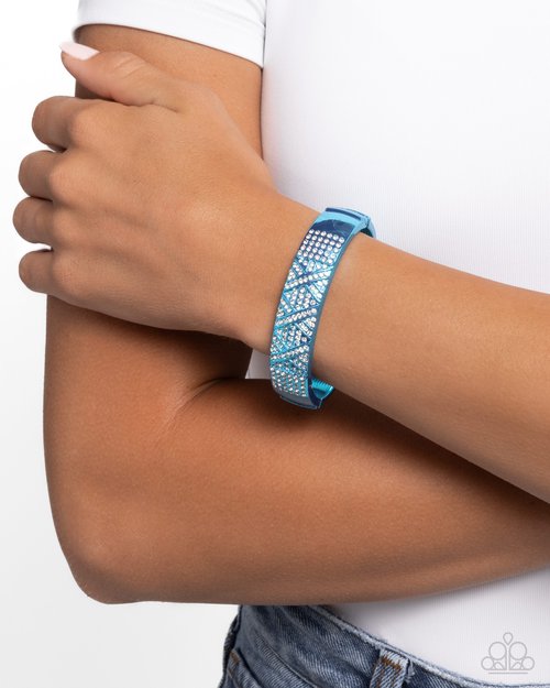 Refulgent Rebel - Blue  Bracelet