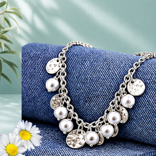 Seaside Sophistication - Silver Necklace