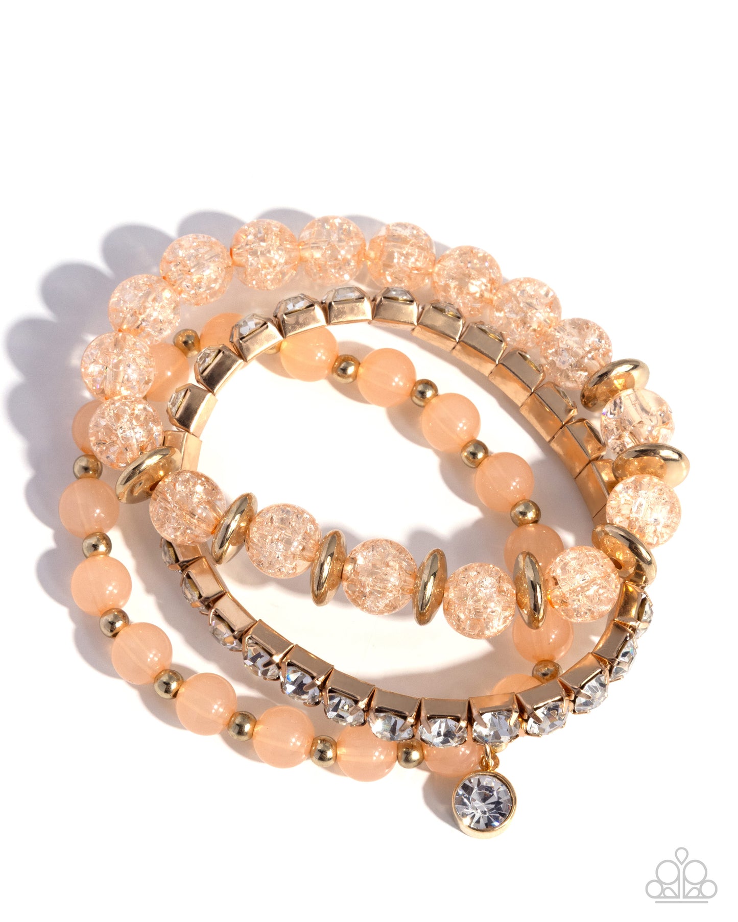 Shattered Style - Gold  Bracelet