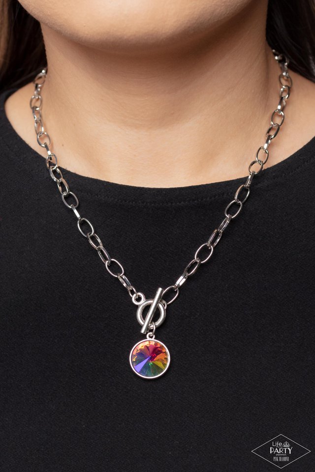 She Sparkles On - Multi ~ Paparazzi Necklace